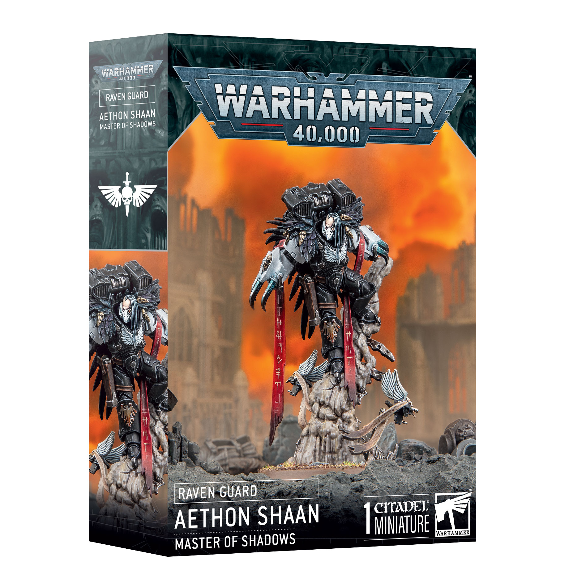 Warhammer 40K Space Marines Aethon Shaan (55-60) GAW 99120101445