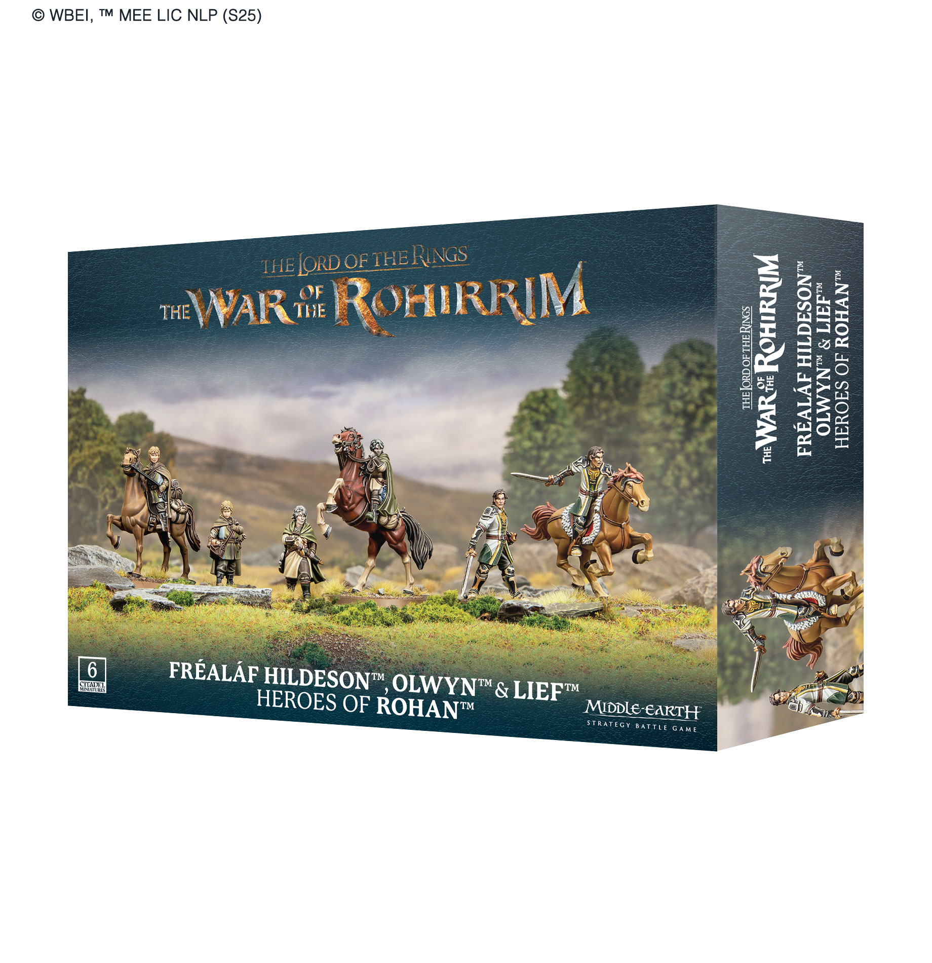 Middle Earth Strategy Battle Game Frealaf Hildeson, Olwyn & Lief, Heroes of Roh GAW 99121464039