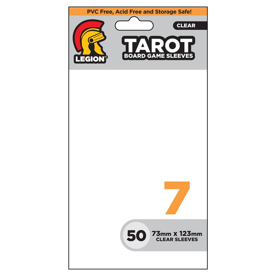 50 FFGFFS66 Fantasy Flight Sleeves Orange Tarot Board Game Sleeves