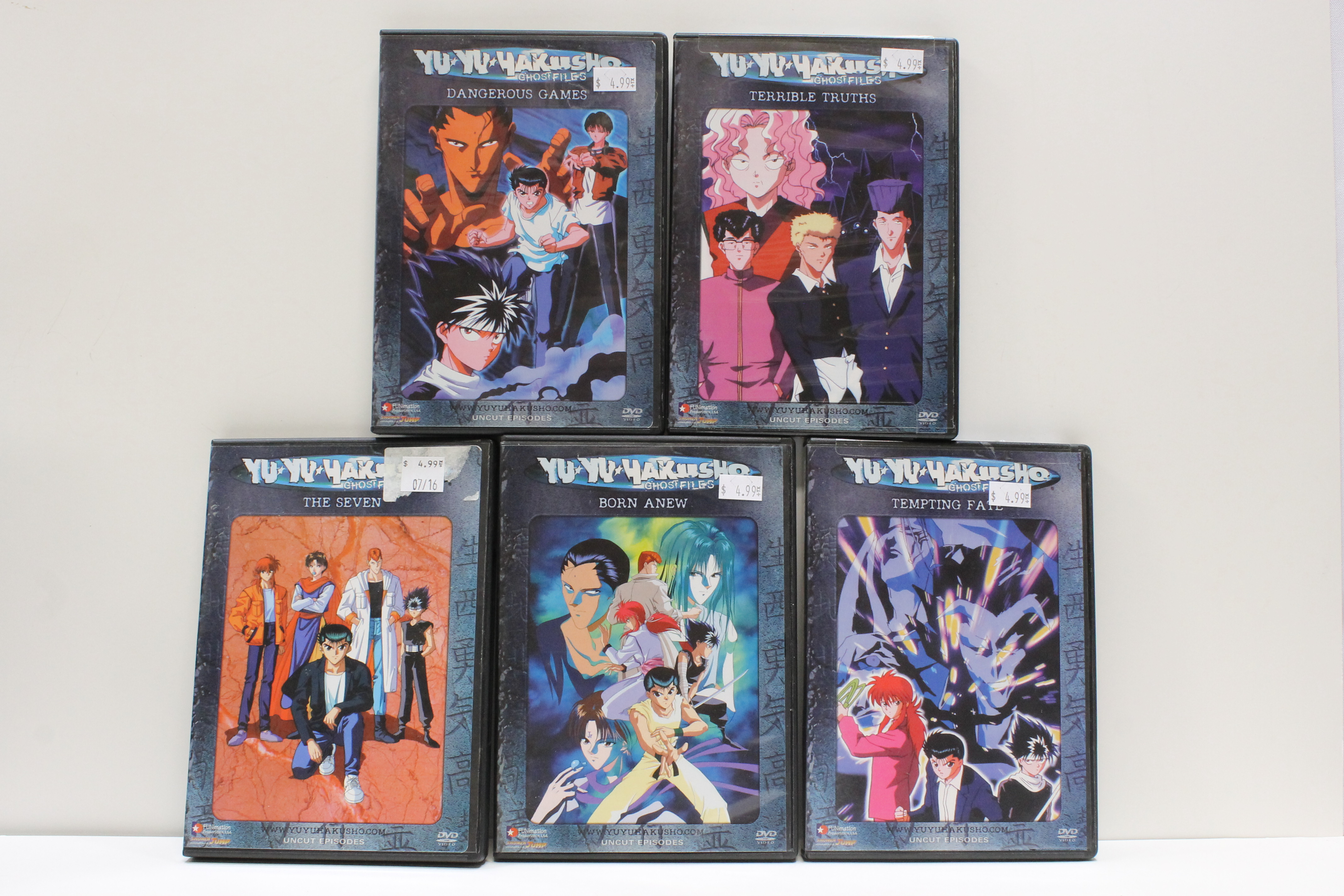 Used Anime Dvd Lot Yu Yu Hakusho U s2 Ebay