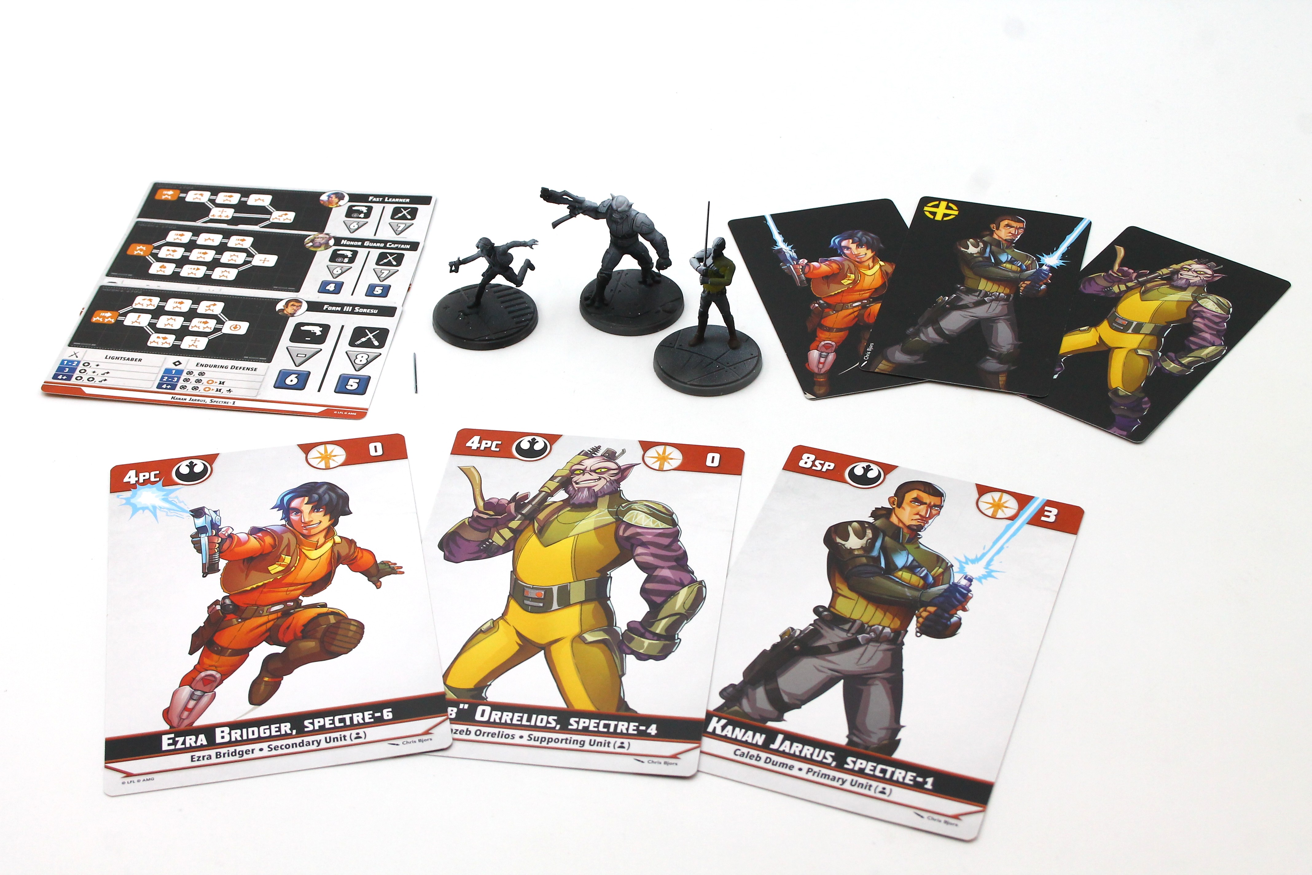 Used Star Wars Shatterpoint: Stronger Than Fear Squad Pack (3, w/ Cards) U-B6S3 449205