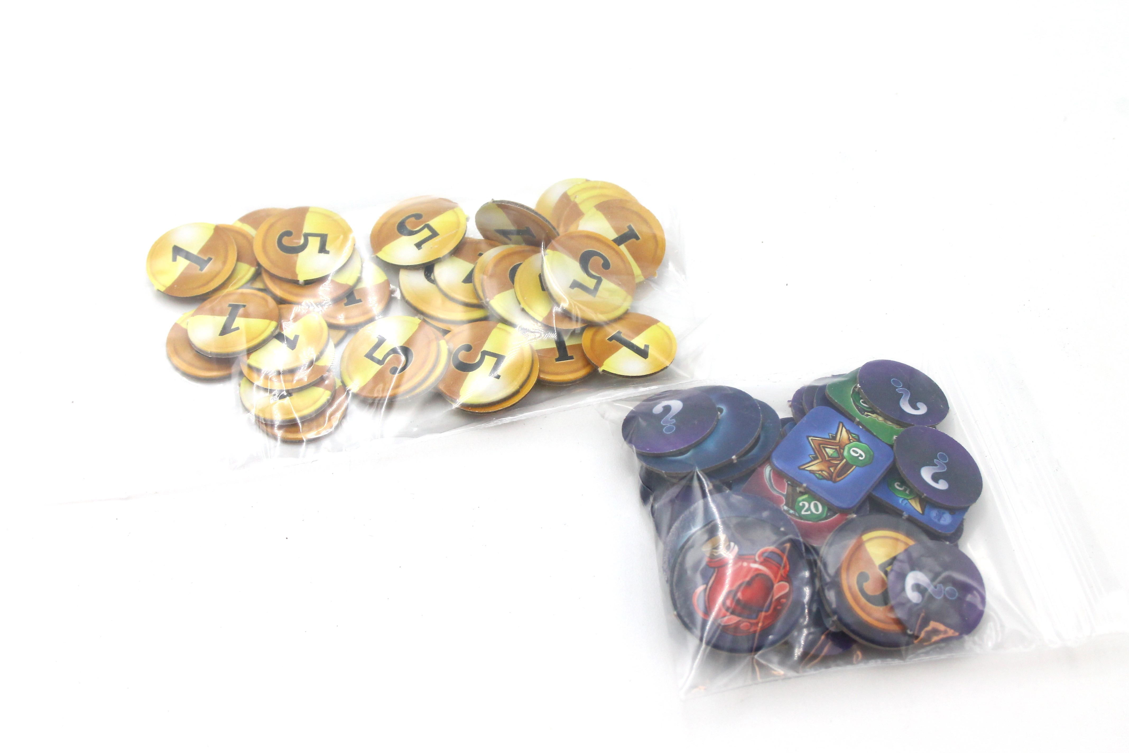 Used Board Game: Clank Acquisitions Incorporated - Replacement Tokens  U-B6S4 446244